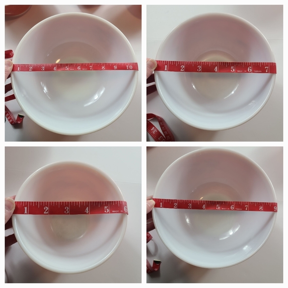 SET OF 4 VINTAGE WHEAT PATTERN PYREX NESTING BOWLS - Picture 13 of 14